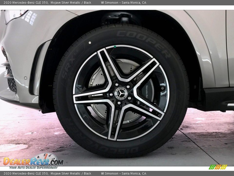 2020 Mercedes-Benz GLE 350 Mojave Silver Metallic / Black Photo #9