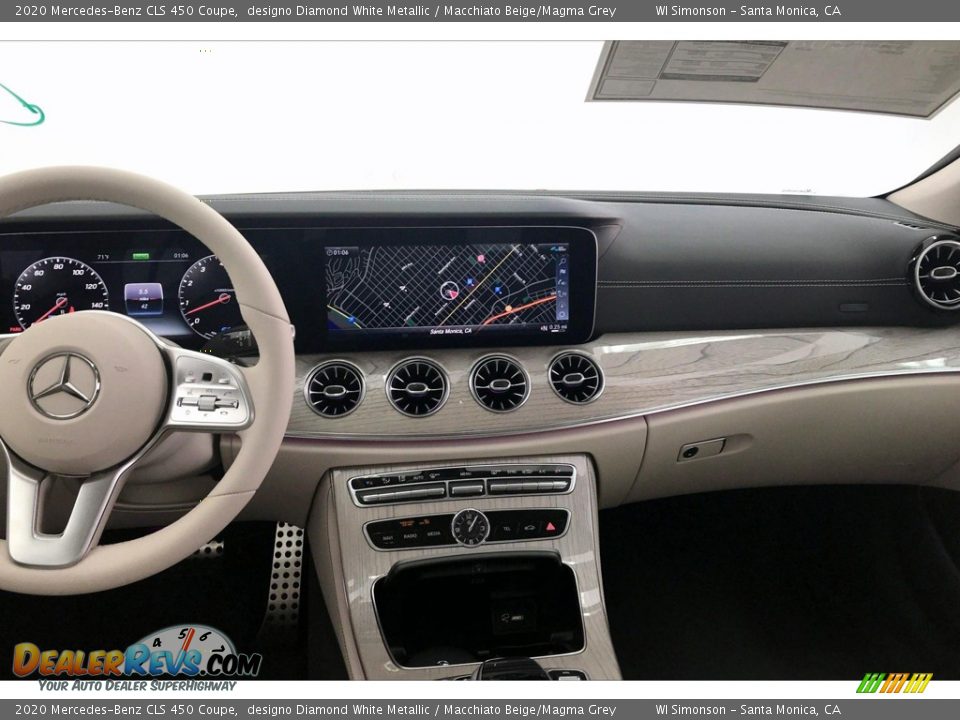 Dashboard of 2020 Mercedes-Benz CLS 450 Coupe Photo #6