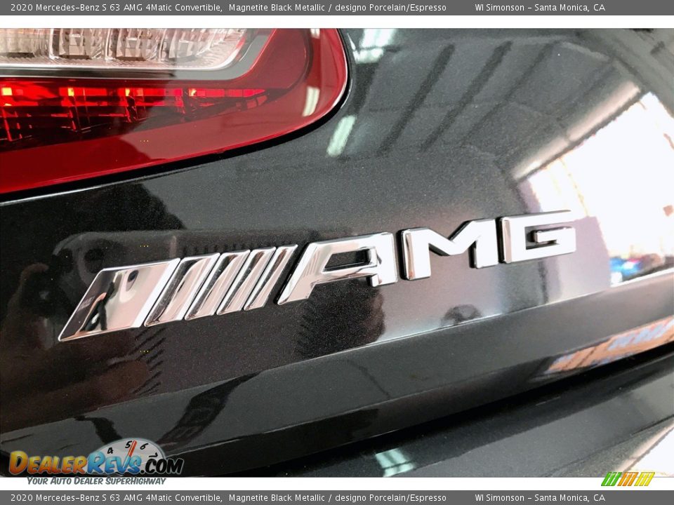 2020 Mercedes-Benz S 63 AMG 4Matic Convertible Magnetite Black Metallic / designo Porcelain/Espresso Photo #27