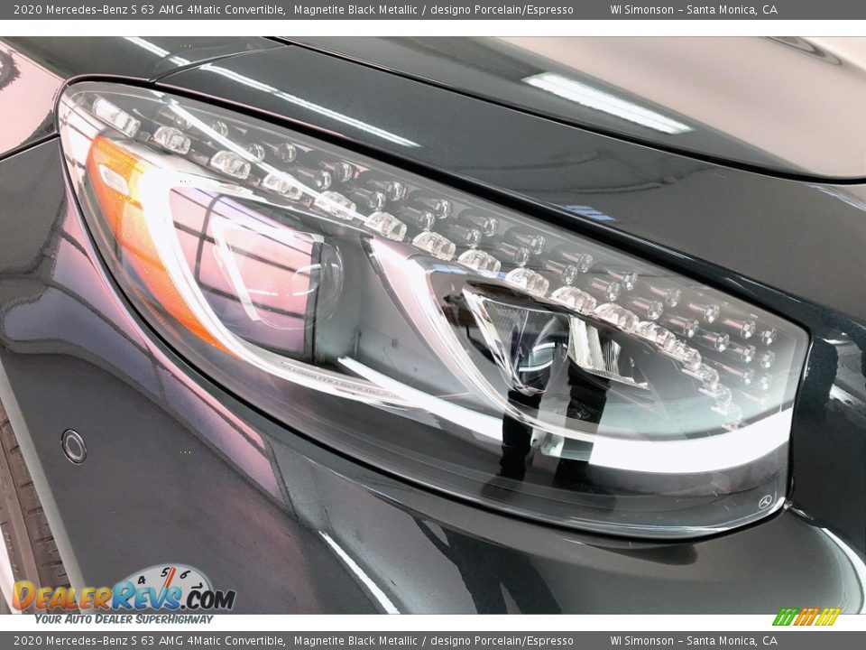 2020 Mercedes-Benz S 63 AMG 4Matic Convertible Magnetite Black Metallic / designo Porcelain/Espresso Photo #31