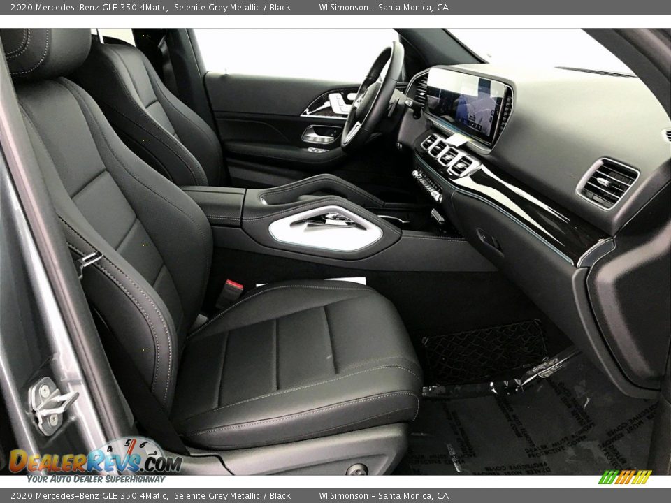2020 Mercedes-Benz GLE 350 4Matic Selenite Grey Metallic / Black Photo #5