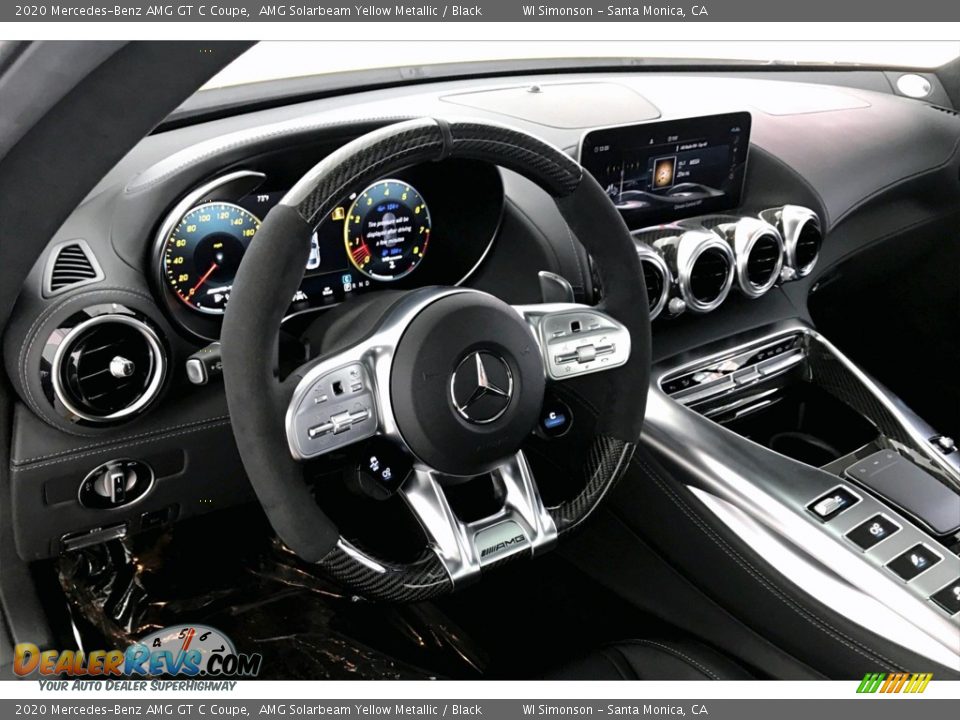 Dashboard of 2020 Mercedes-Benz AMG GT C Coupe Photo #4