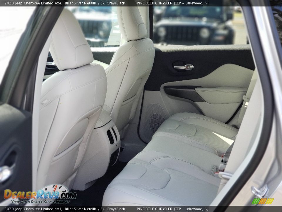 2020 Jeep Cherokee Limited 4x4 Billet Silver Metallic / Ski Gray/Black Photo #9