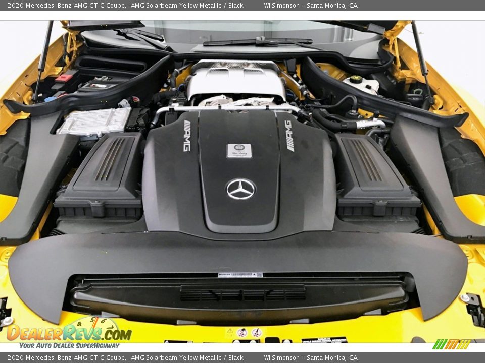 2020 Mercedes-Benz AMG GT C Coupe 4.0 Liter Twin-Turbocharged DOHC 32-Valve VVT V8 Engine Photo #8