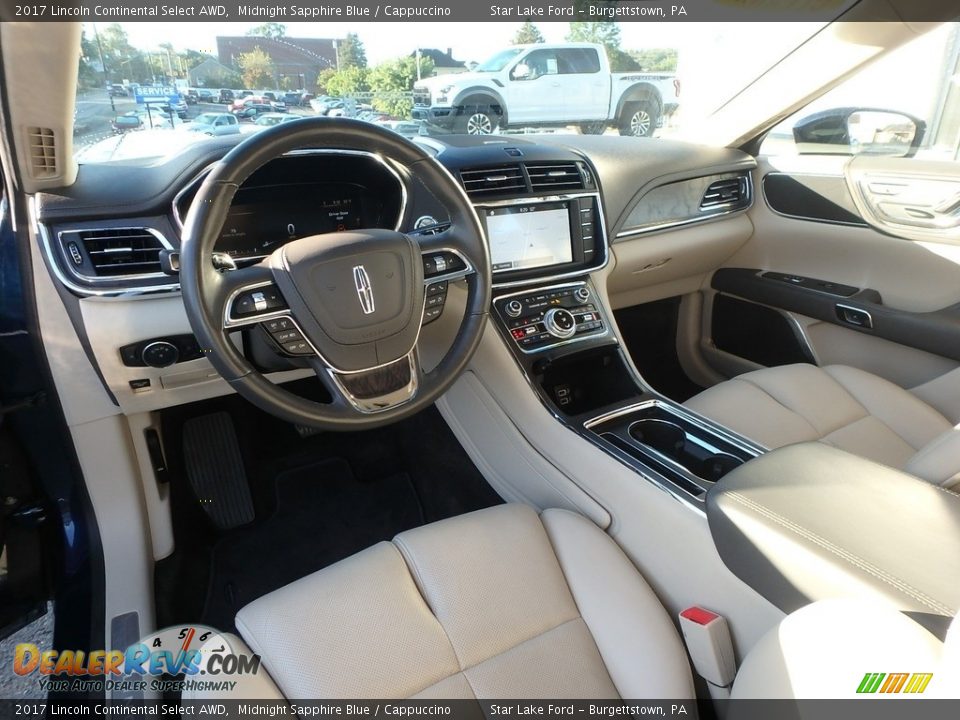 Front Seat of 2017 Lincoln Continental Select AWD Photo #14
