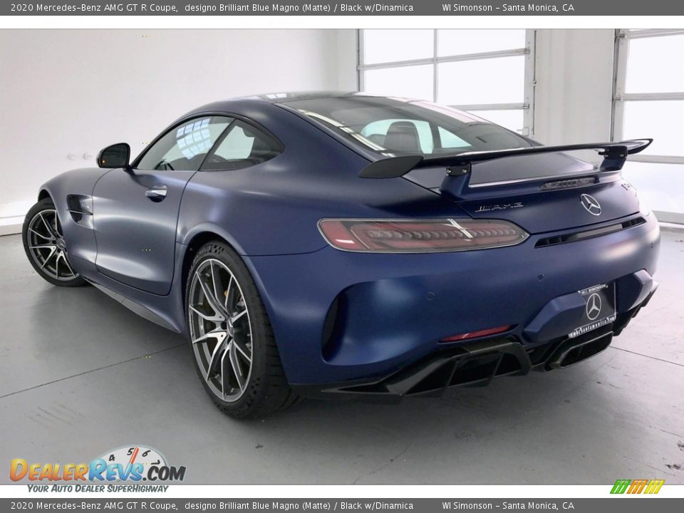 designo Brilliant Blue Magno (Matte) 2020 Mercedes-Benz AMG GT R Coupe Photo #2