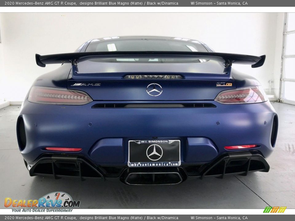 2020 Mercedes-Benz AMG GT R Coupe designo Brilliant Blue Magno (Matte) / Black w/Dinamica Photo #3