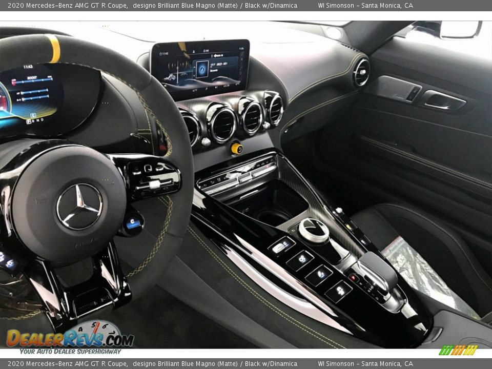 Dashboard of 2020 Mercedes-Benz AMG GT R Coupe Photo #6