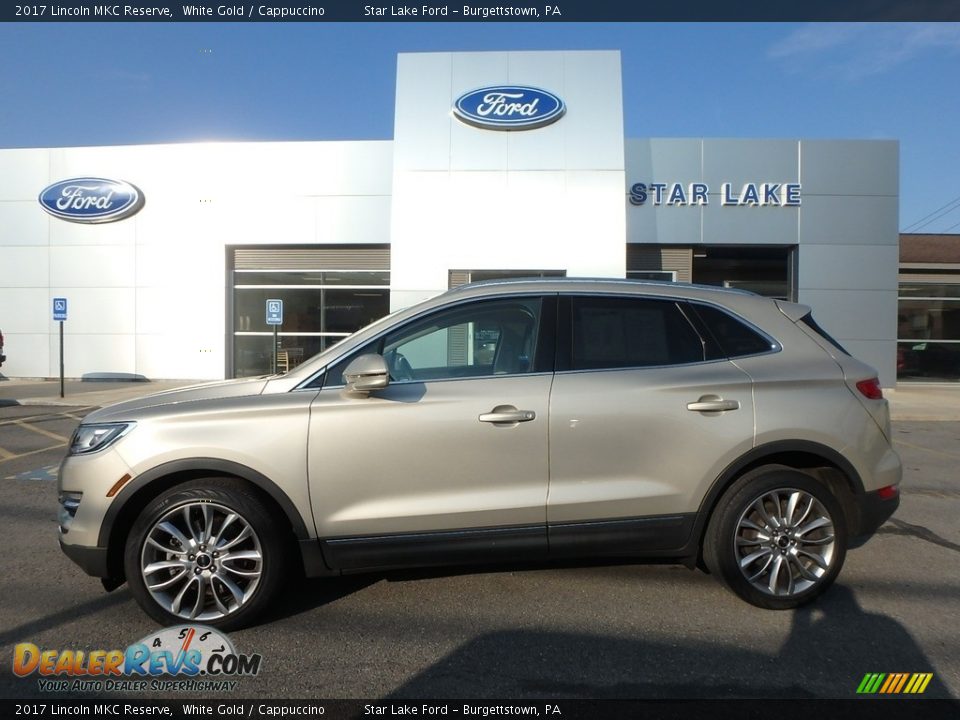 2017 Lincoln MKC Reserve White Gold / Cappuccino Photo #1