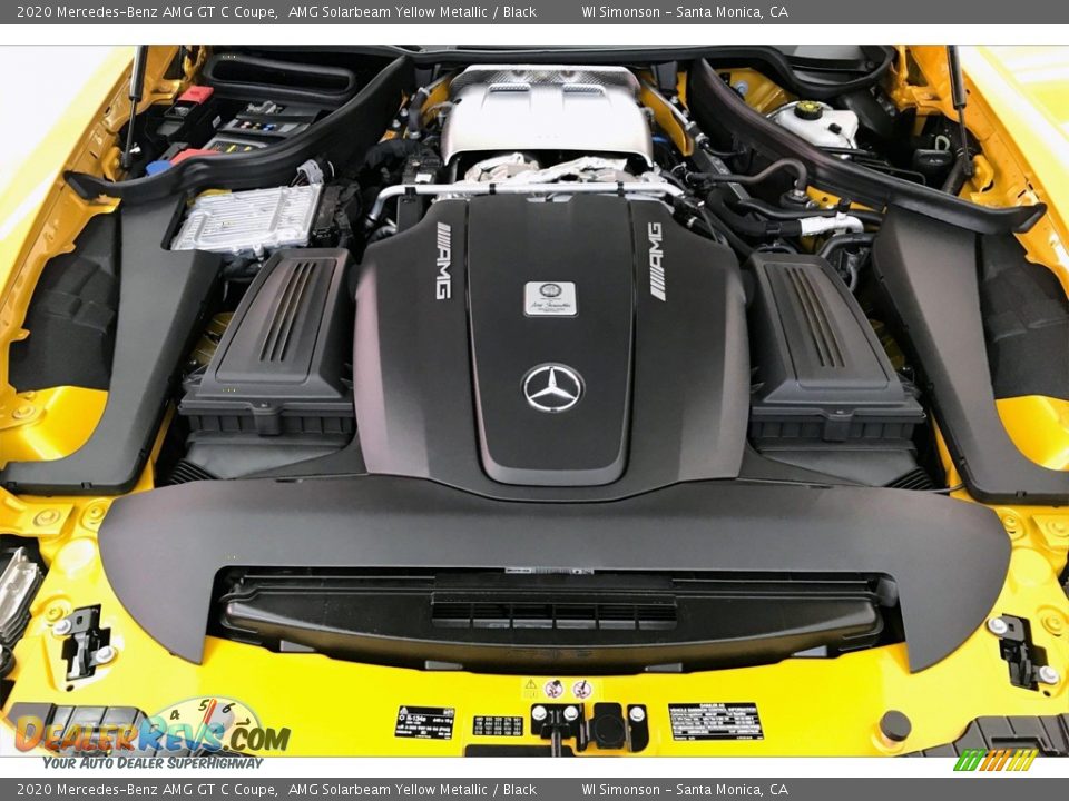2020 Mercedes-Benz AMG GT C Coupe 4.0 Liter Twin-Turbocharged DOHC 32-Valve VVT V8 Engine Photo #8