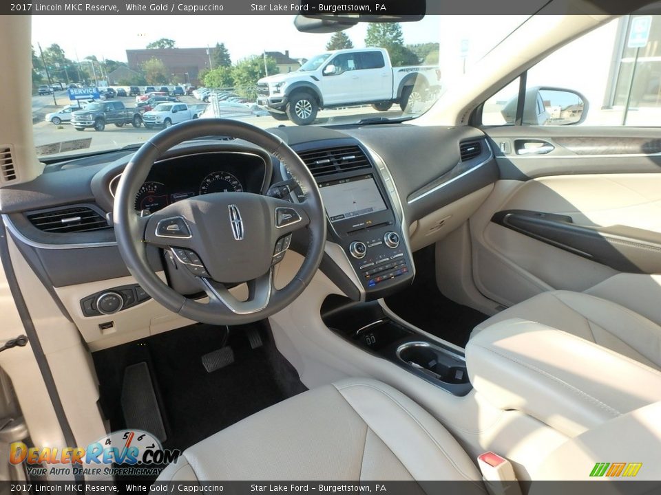 2017 Lincoln MKC Reserve White Gold / Cappuccino Photo #14