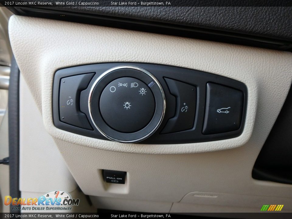 2017 Lincoln MKC Reserve White Gold / Cappuccino Photo #19