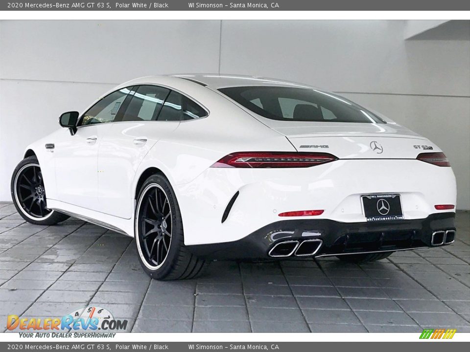 2020 Mercedes-Benz AMG GT 63 S Polar White / Black Photo #10