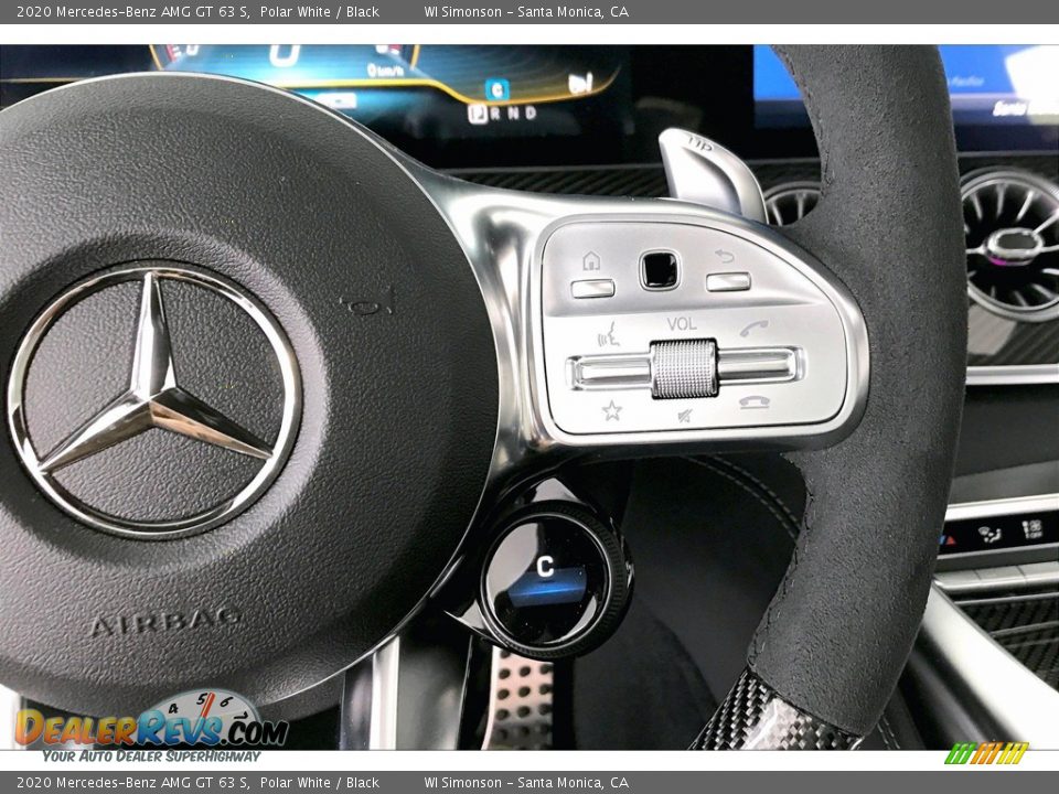 2020 Mercedes-Benz AMG GT 63 S Steering Wheel Photo #19