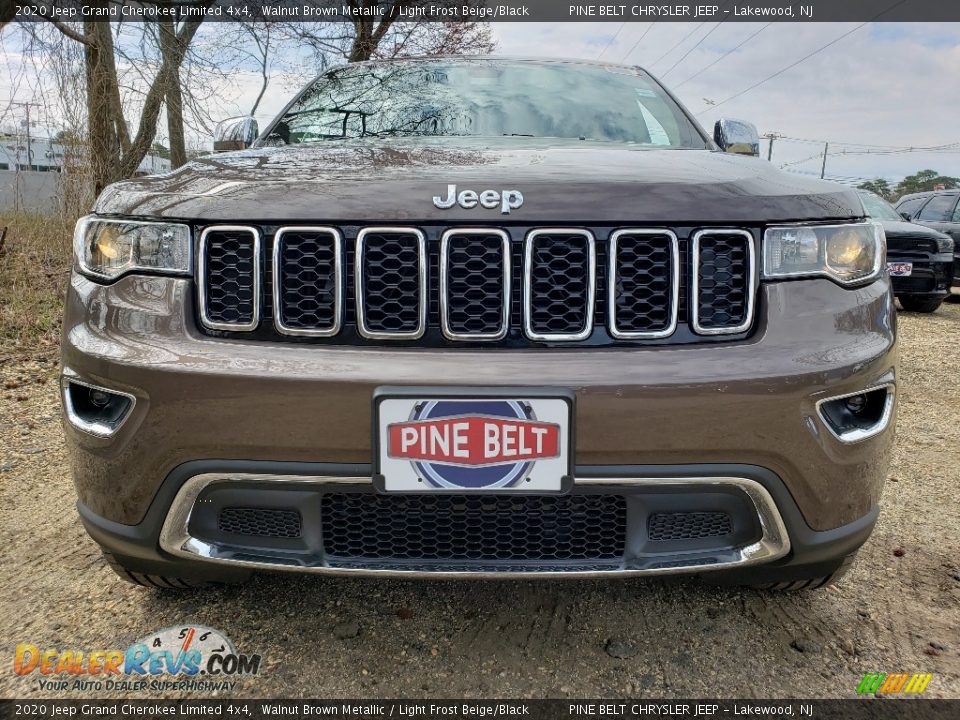 2020 Jeep Grand Cherokee Limited 4x4 Walnut Brown Metallic / Light Frost Beige/Black Photo #3