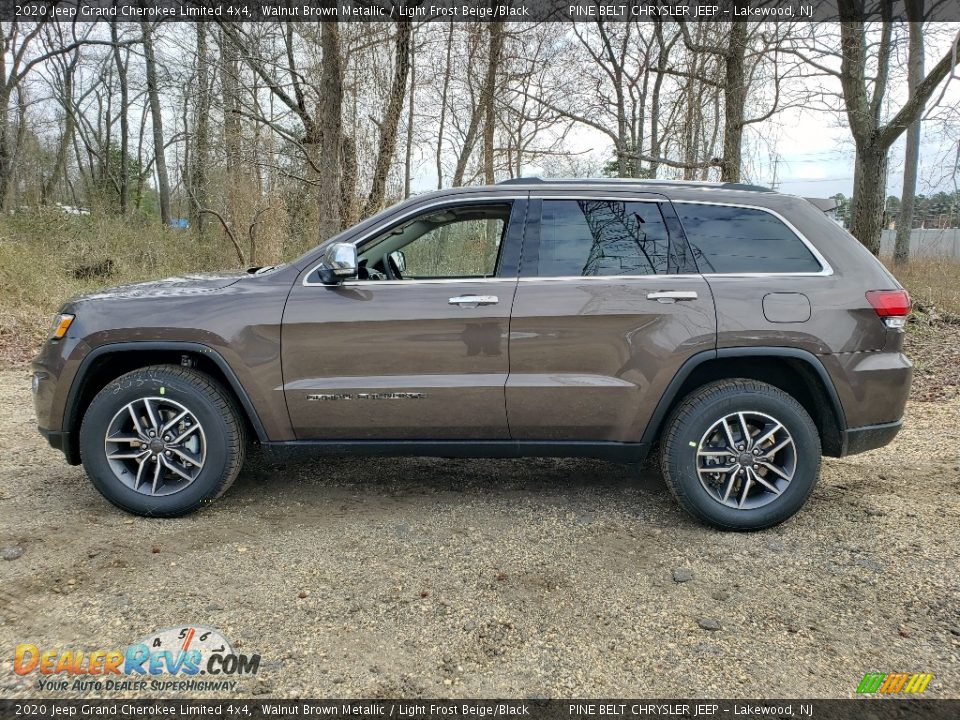 2020 Jeep Grand Cherokee Limited 4x4 Walnut Brown Metallic / Light Frost Beige/Black Photo #4