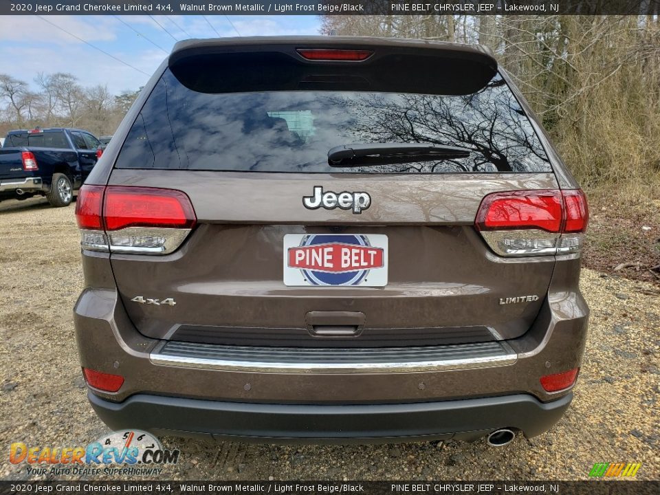 2020 Jeep Grand Cherokee Limited 4x4 Walnut Brown Metallic / Light Frost Beige/Black Photo #7