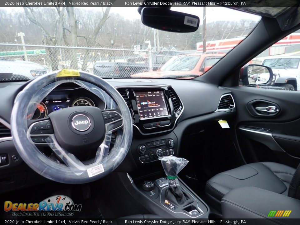 2020 Jeep Cherokee Limited 4x4 Velvet Red Pearl / Black Photo #13