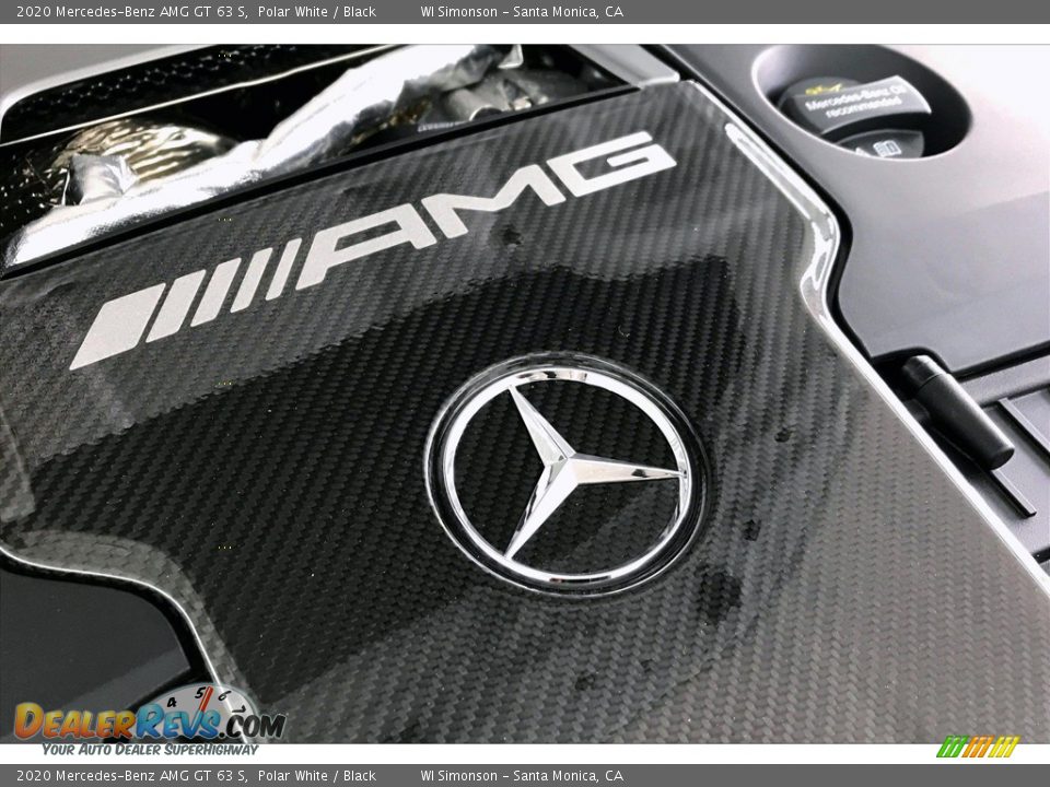 2020 Mercedes-Benz AMG GT 63 S Polar White / Black Photo #31