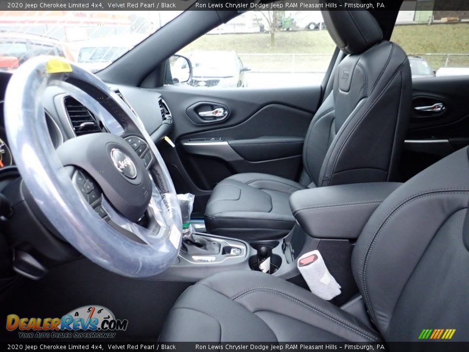 2020 Jeep Cherokee Limited 4x4 Velvet Red Pearl / Black Photo #15