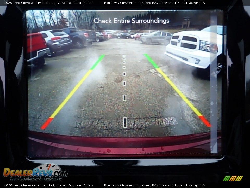 2020 Jeep Cherokee Limited 4x4 Velvet Red Pearl / Black Photo #17