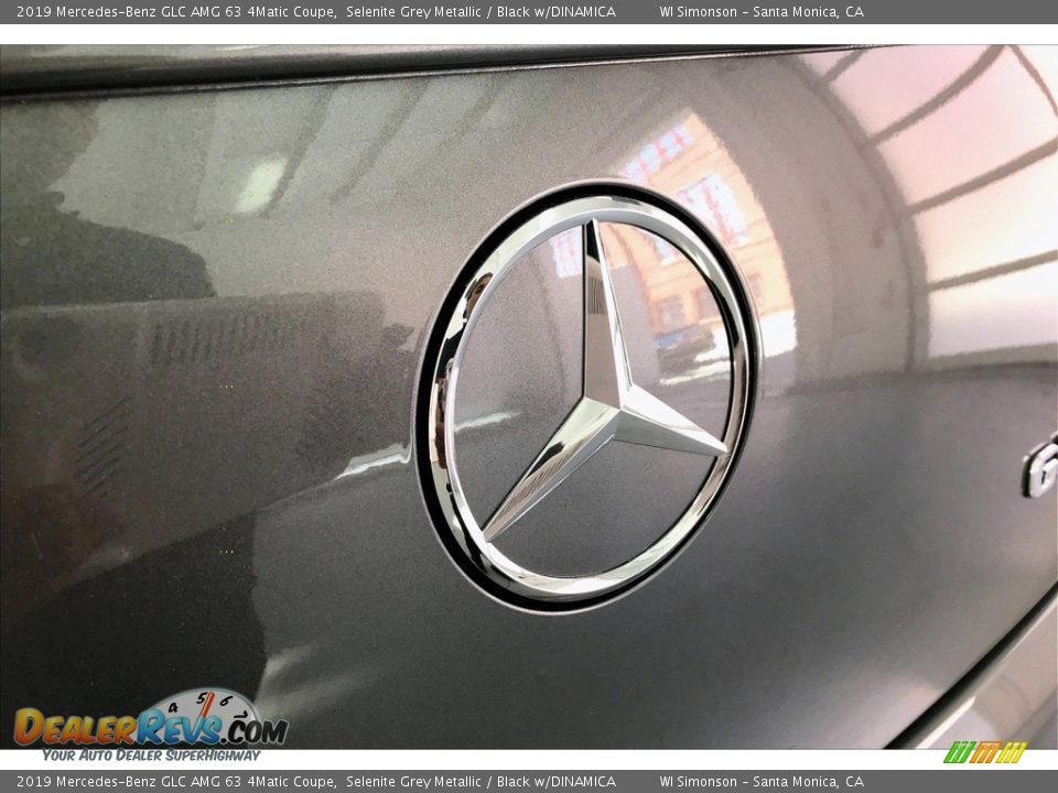 2019 Mercedes-Benz GLC AMG 63 4Matic Coupe Selenite Grey Metallic / Black w/DINAMICA Photo #7