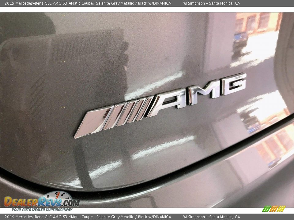 2019 Mercedes-Benz GLC AMG 63 4Matic Coupe Selenite Grey Metallic / Black w/DINAMICA Photo #27