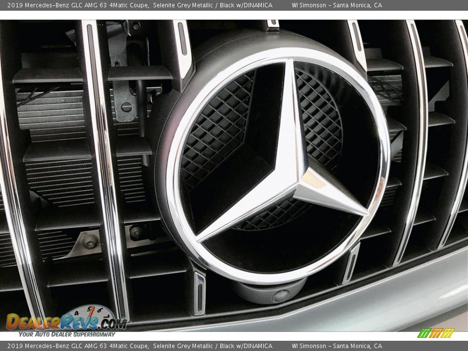 2019 Mercedes-Benz GLC AMG 63 4Matic Coupe Selenite Grey Metallic / Black w/DINAMICA Photo #33
