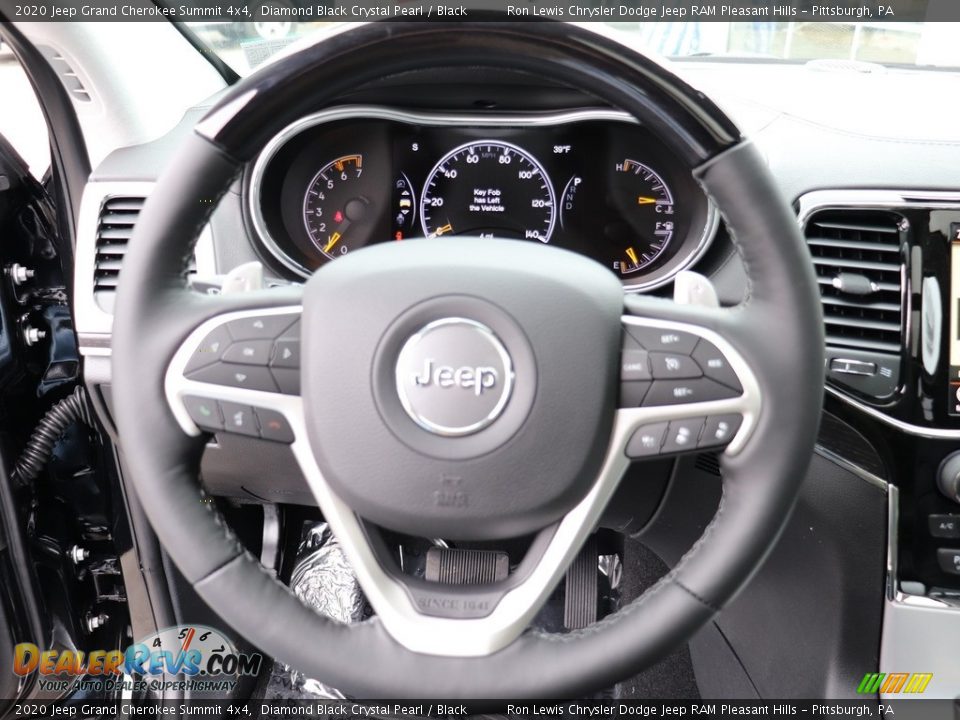 2020 Jeep Grand Cherokee Summit 4x4 Steering Wheel Photo #18