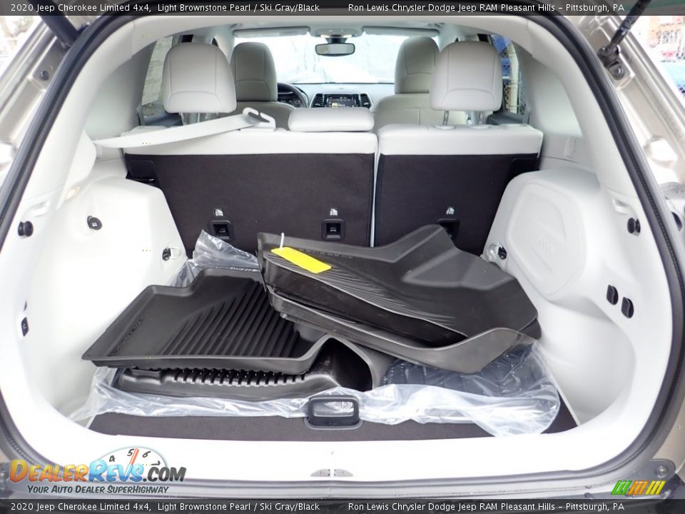 2020 Jeep Cherokee Limited 4x4 Light Brownstone Pearl / Ski Gray/Black Photo #5