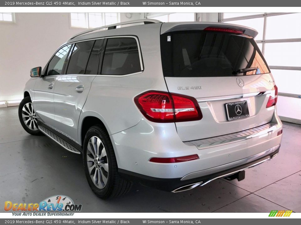 2019 Mercedes-Benz GLS 450 4Matic Iridium Silver Metallic / Black Photo #2