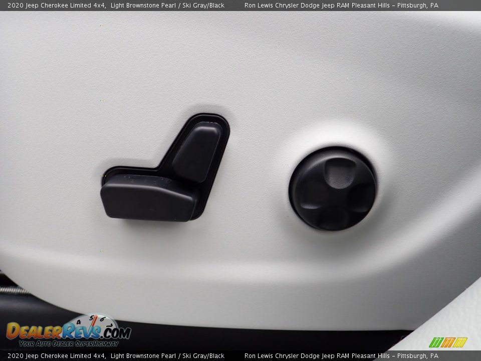 2020 Jeep Cherokee Limited 4x4 Light Brownstone Pearl / Ski Gray/Black Photo #11