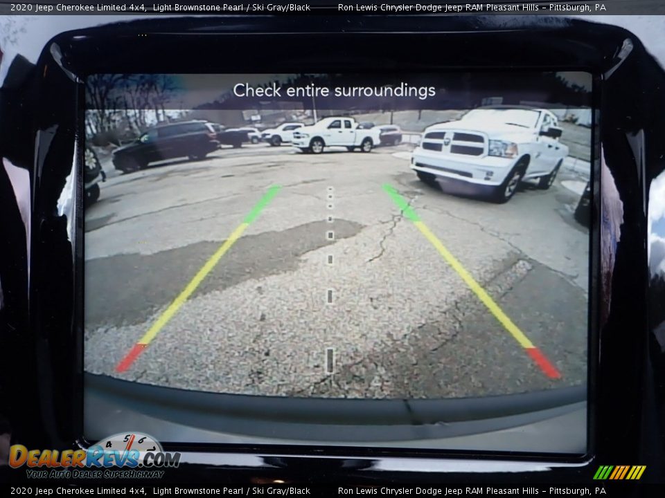 2020 Jeep Cherokee Limited 4x4 Light Brownstone Pearl / Ski Gray/Black Photo #16