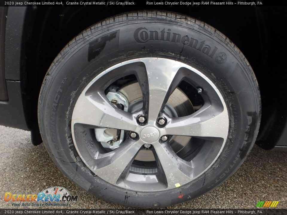 2020 Jeep Cherokee Limited 4x4 Granite Crystal Metallic / Ski Gray/Black Photo #10