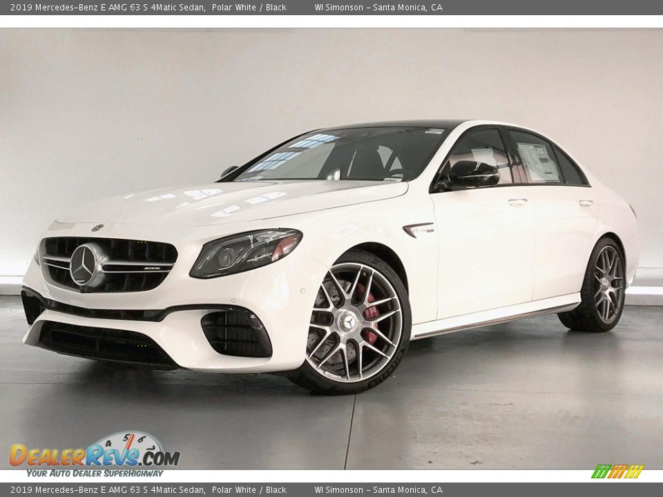 2019 Mercedes-Benz E AMG 63 S 4Matic Sedan Polar White / Black Photo #12