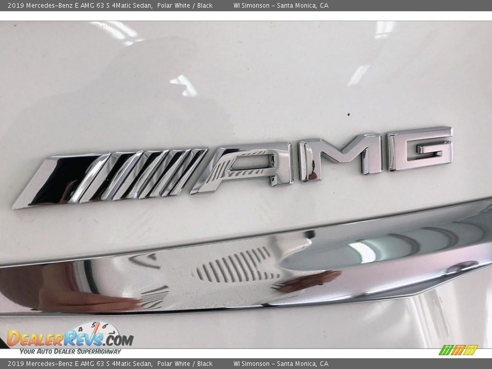 2019 Mercedes-Benz E AMG 63 S 4Matic Sedan Polar White / Black Photo #27
