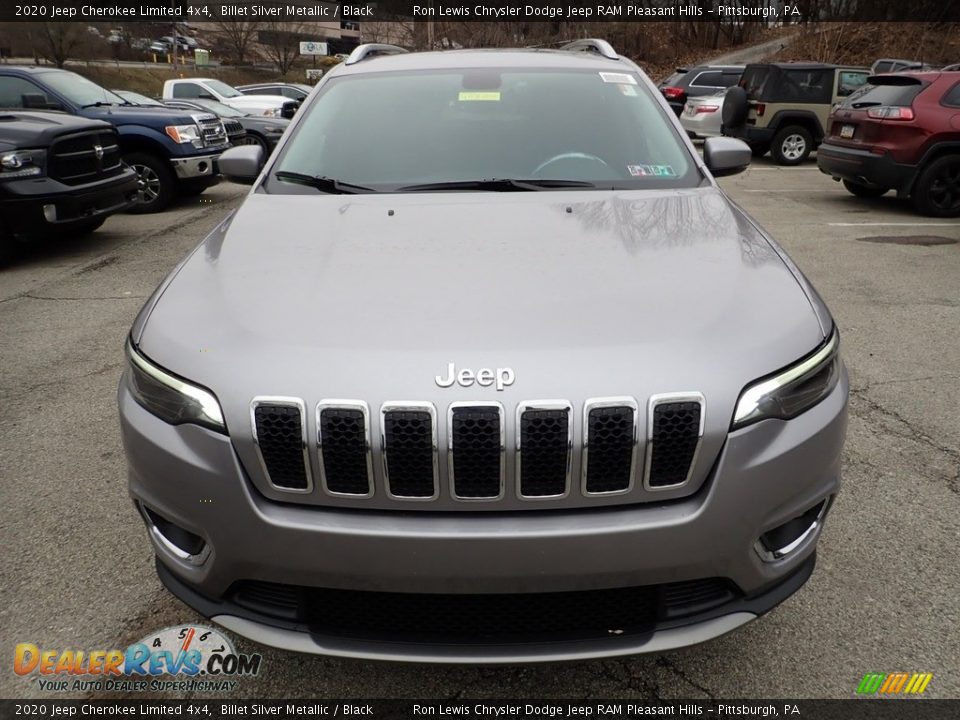 2020 Jeep Cherokee Limited 4x4 Billet Silver Metallic / Black Photo #2