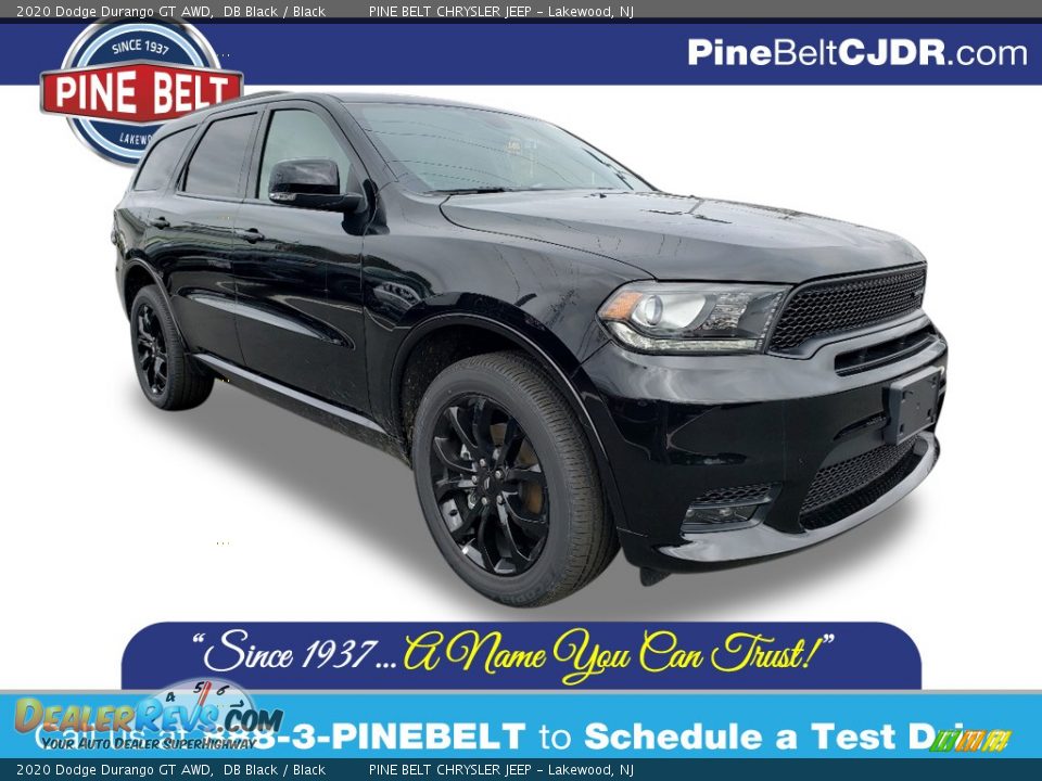 2020 Dodge Durango GT AWD DB Black / Black Photo #1