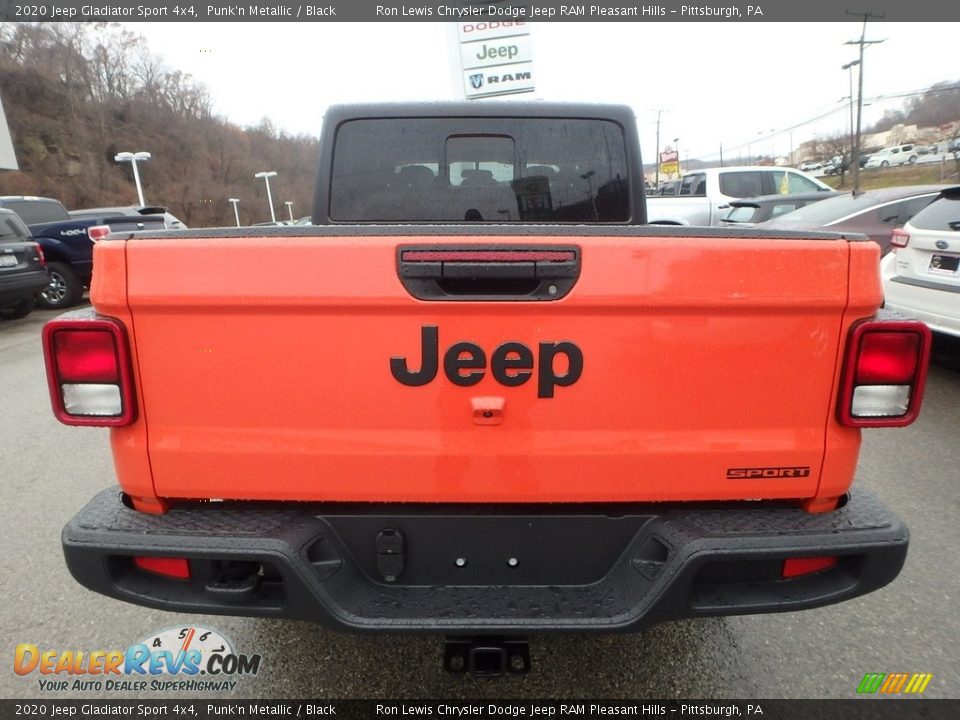 2020 Jeep Gladiator Sport 4x4 Punk'n Metallic / Black Photo #4