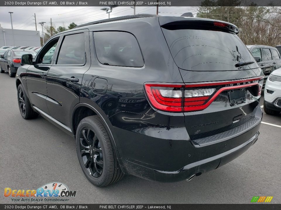 2020 Dodge Durango GT AWD DB Black / Black Photo #6