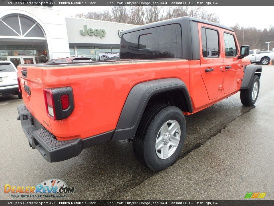 2020 Jeep Gladiator Sport 4x4 Punk'n Metallic / Black Photo #6