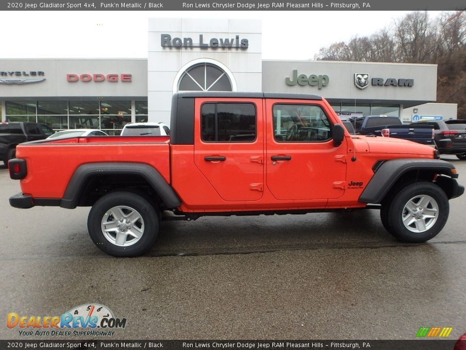2020 Jeep Gladiator Sport 4x4 Punk'n Metallic / Black Photo #7