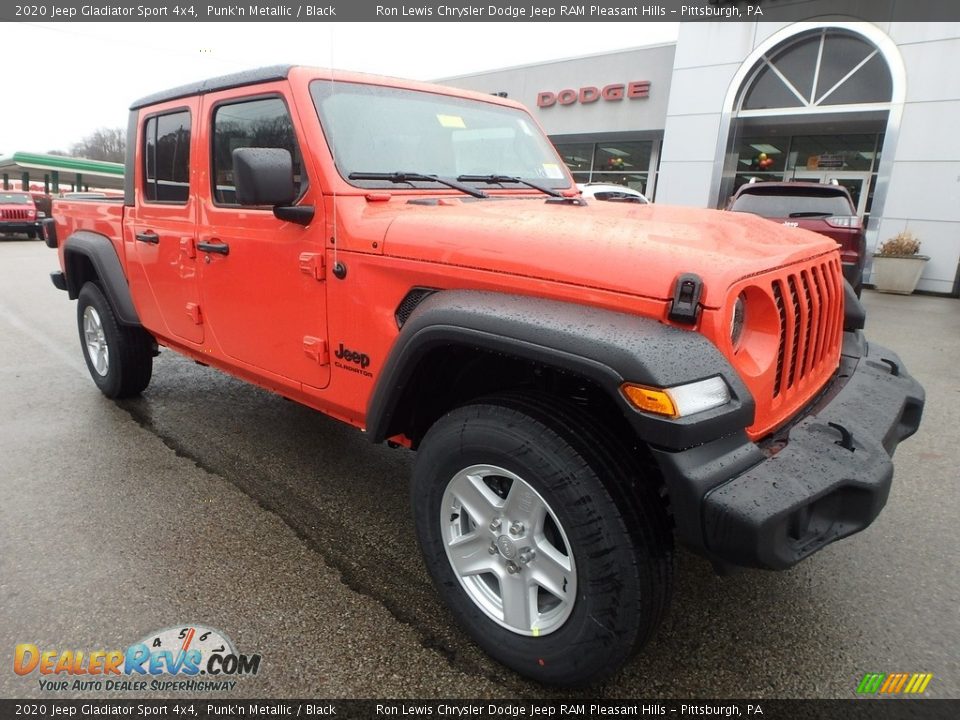 2020 Jeep Gladiator Sport 4x4 Punk'n Metallic / Black Photo #8