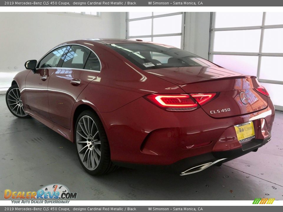 2019 Mercedes-Benz CLS 450 Coupe designo Cardinal Red Metallic / Black Photo #2