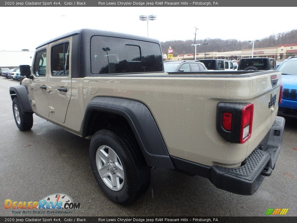 2020 Jeep Gladiator Sport 4x4 Gobi / Black Photo #3