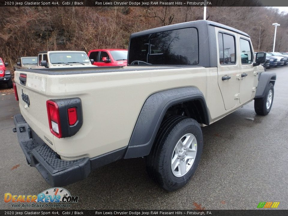 2020 Jeep Gladiator Sport 4x4 Gobi / Black Photo #6