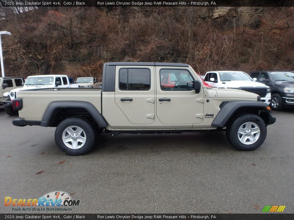 2020 Jeep Gladiator Sport 4x4 Gobi / Black Photo #7