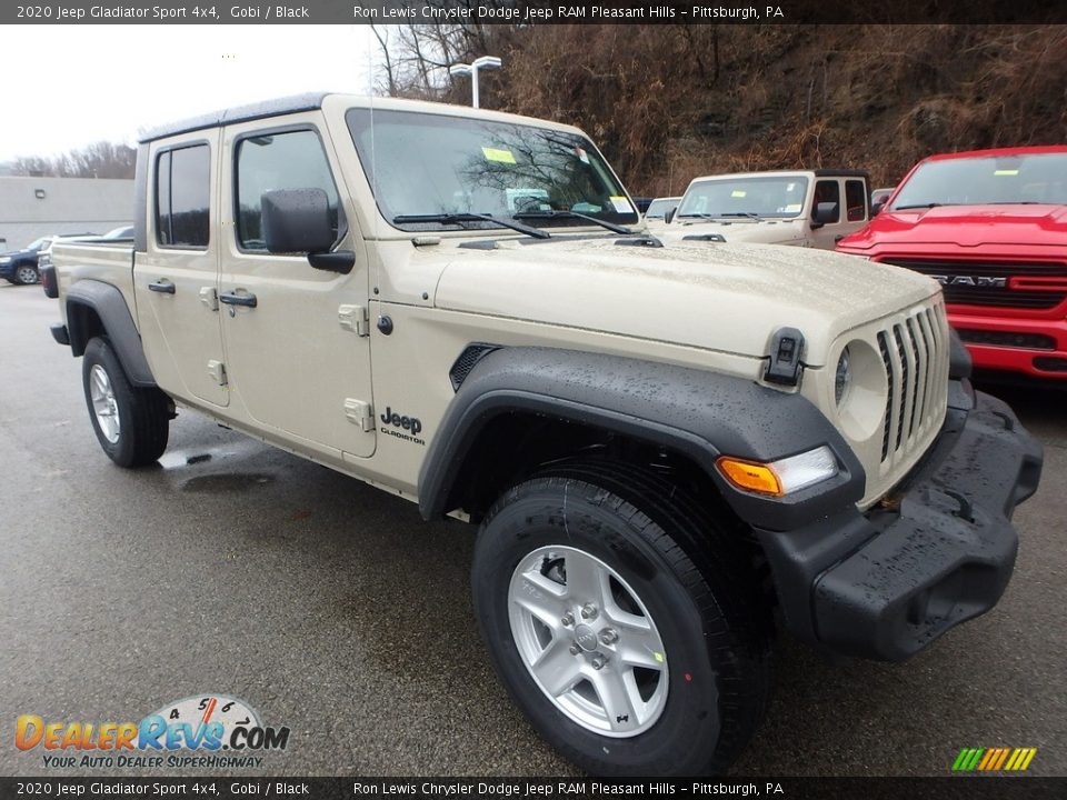 2020 Jeep Gladiator Sport 4x4 Gobi / Black Photo #8
