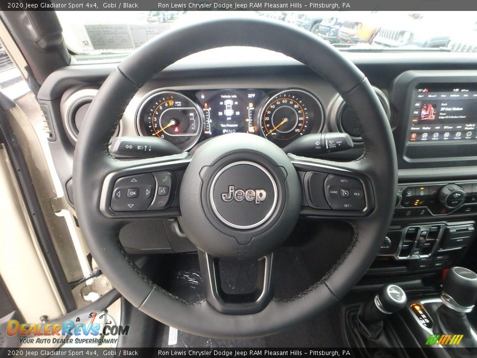 2020 Jeep Gladiator Sport 4x4 Gobi / Black Photo #18