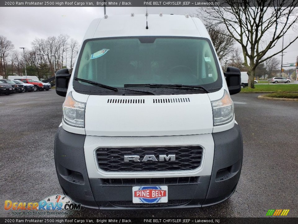 2020 Ram ProMaster 2500 High Roof Cargo Van Bright White / Black Photo #3